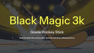 Stix Black Magic 3k - Goalie Hockey Stick