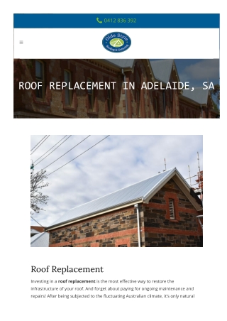 Roof Replacement