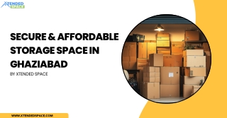 Secure & Affordable Storage Space in Ghaziabad