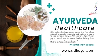 Ayurvedic doctors in new york city