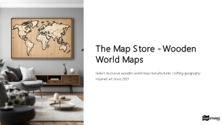 The Map Store Aug 2025