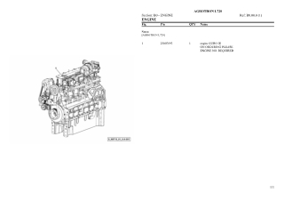 Deutz Fahr agrotron L720 Tractor Parts Catalogue Manual Instant Download
