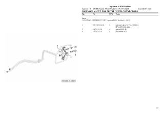 Deutz Fahr agrotron m 420 profiline Tractor Parts Catalogue Manual Instant Download