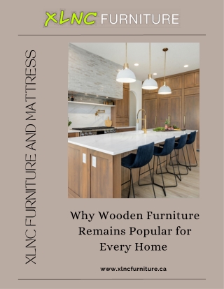 Why Wooden Furniture Remains Popular for Every Home