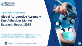 Global Automotive Assembly Line Adhesives Market