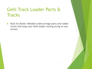 Gehl_Track_Loader_Parts_PPT