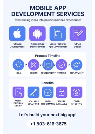 Mobile App Development Services – IT Infonity