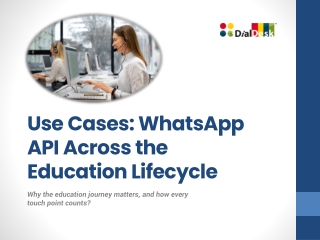 Use Cases WhatsApp API Across the Education Lifecycle