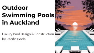Luxury Pool Design & Construction by Pacific Pools