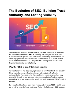 The Evolution of SEO