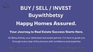 Your Journey to Real Estate Success Starts Here.