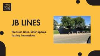 Precision Line Painting Services for Safe and Neat Parking Lots