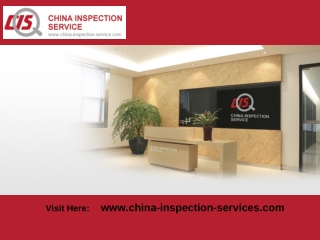 Quality Control China Manufacturing Services | China Inspection Service Limited