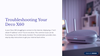 Troubleshooting-Your-Deco-X60