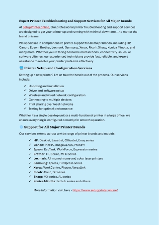 Fast-Track Print Troubleshooting