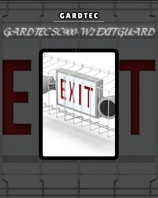 Exit Sign Guards Universal Fit Design GardTec SC900-W2