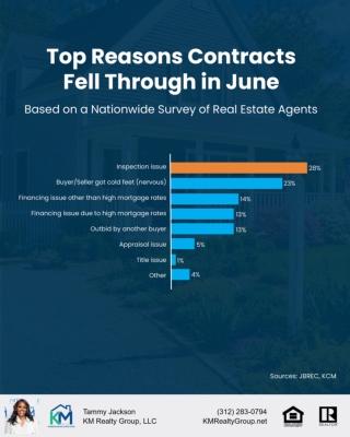 Top Reasons Contracts Fell Through in June Graph, Chicago