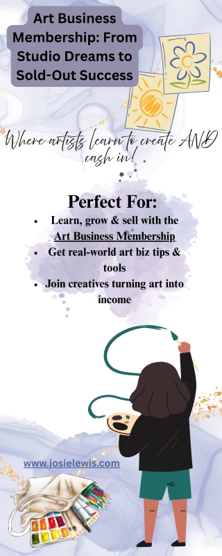 Art Business Membership: Create, Grow, Profit