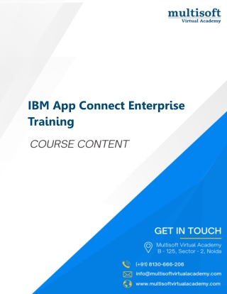 IBM App Connect Enterprise Training | Learn Integration Skills