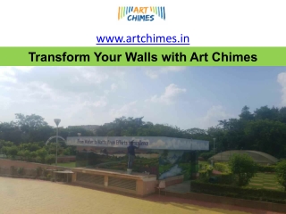 Transform Your Walls with Art Chimes