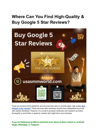 Where Can You Find High-Quality & Buy Google 5 Star Reviews_ (1)