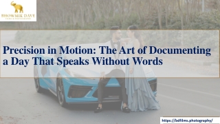 Precision in Motion The Art of Documenting a Day That Speaks Without Words