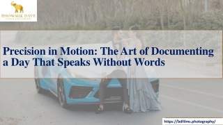 Precision in Motion The Art of Documenting a Day That Speaks Without Words