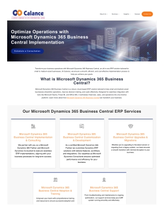 Microsoft Dynamics 365 Business Central