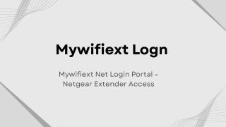 www.mywifiext.net setup