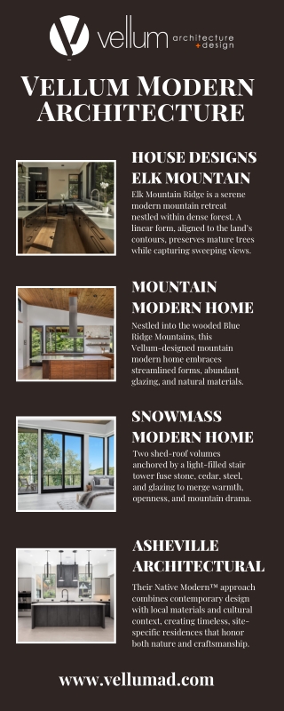 Inspired Mountain Modern Homes from Elk Mountain to Snowmass and Asheville