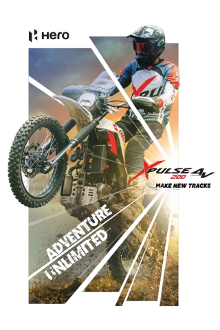 Hero XPulse 200 4V – Adventure-Ready Off-Road Motorcycle