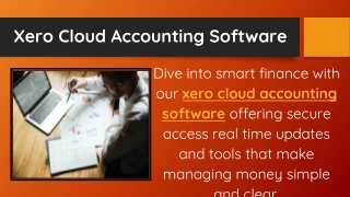 Xero Cloud Accounting Software