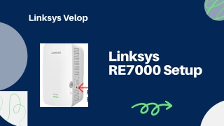 Extend Your Home Network with Linksys RE7000