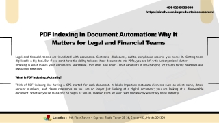 PDF Indexing in Document Automation Why It Matters for Legal and Financial Teams