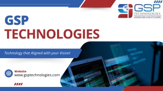 B2B Marketplace Development - GSP Technologies