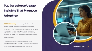 Top Salesforce Usage Insights That Promote Adoption