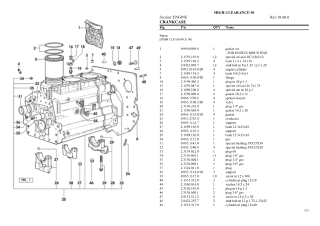 Lamborghini high clearance 90 Tractor Parts Catalogue Manual Instant Download