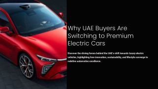 Top Reasons UAE Buyers Are Switching to Premium Electric Cars Like Reev