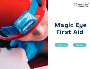 Magic Eye's First Aid Training Program