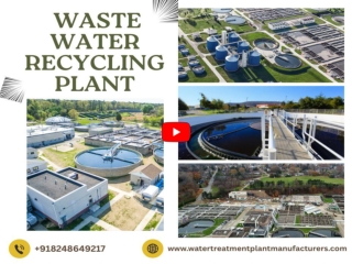 Waste Water Treatment Plant in South Africa | ETP Plant Manufacturers | ETP Plant Companies | ETP Plant Contractors