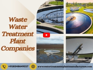 Waste Water Treatment Plant Consultant in South Africa | WWTP Sewage Plant Manufacturers | WWTP Plant Companies