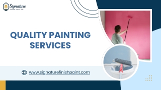 Quality Painting Services
