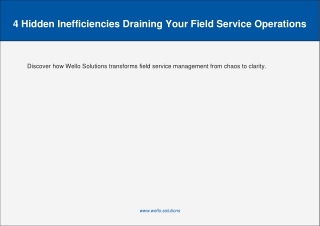 4 Hidden Inefficiencies Draining Your Field Service Operations