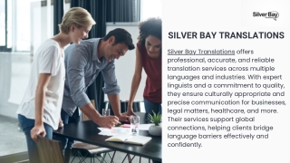 Document Translation Services Philadelphia - Silverbaytrans.com