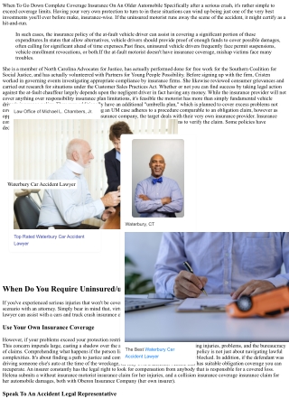 What To Do After Getting Hit By An Uninsured Driver