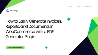 PDF Generator For WordPress Pro | WP Swings