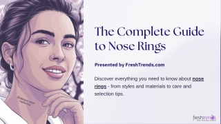 The Complete Guide to Nose Rings