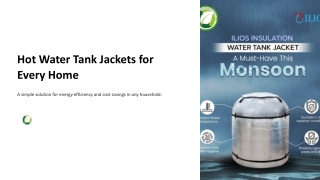 Hot Water Tank Jackets for Every Home