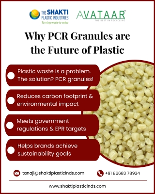 Recycled Plastic Granules