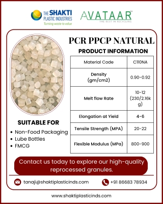 Recycled Plastic Granules